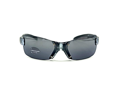 Dunlop DUS114 Translucent Gray Rectangle Frame / Gray Lenses Sunglasses