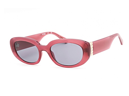 Guess Violet Oval Frame / Violet Lenses Sunglasses