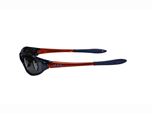 MLB Texas Rangers Copper Orange Wrap Around Frame / Gray Lenses Sunglasses