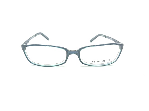 XKSO Blue Teal Cat Eye Frames / Clear Demo Lenses Eyeglasses