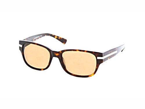 Club Monoco Brown Rectangle Frame / Brown Lenses Sunglasses