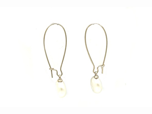 the sak Gold Tone Pearl Drop Earrings