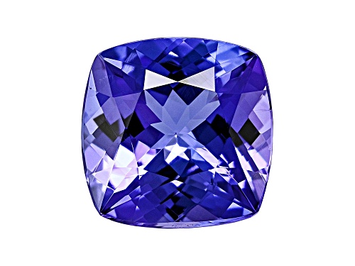 Tanzanite 9.5mm Cushion 3.48ct