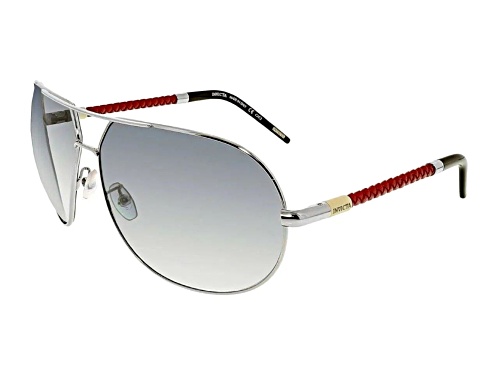 Photo of Invicta Silver Red/Blue Gray Gradient Sunglasses