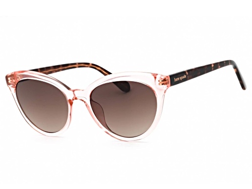 Kate Spade Tamara Pink and Tortoise Cat Eye Frame / Brown Lenses Sunglasses