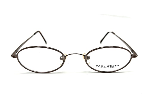Paul Weber Pink Oval Frame / Clear Demo Lenses Eyeglasses