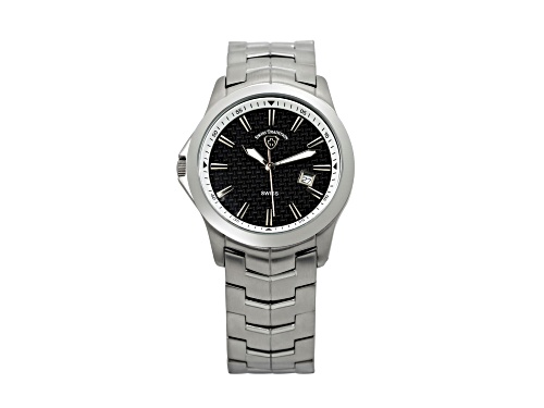 Swiss Tradition Men's Stainless Steel Left Handed Watch