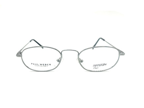 Paul Weber Rose Gold Brown Cat Eye Frame/ Clear Demo Lenses Eyeglasses