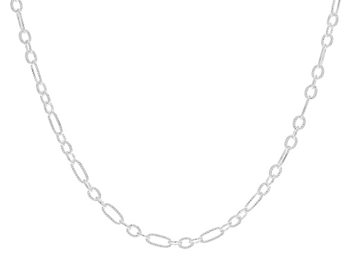 Sterling Silver 3+1 Rolo 20 Inch Chain - Size 20