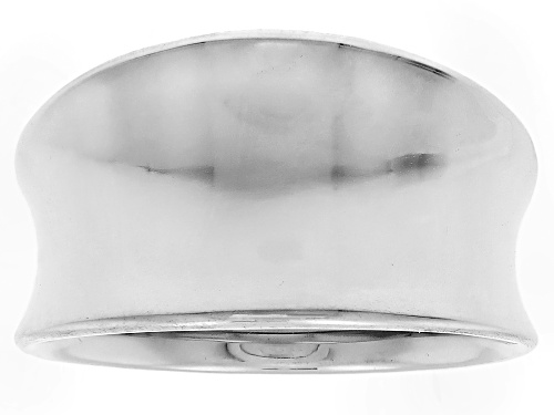 Rhodium Over Sterling Silver Graduated Ring - Size 9