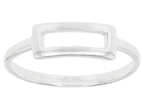 Sterling Silver Buckle Ring - Size 6