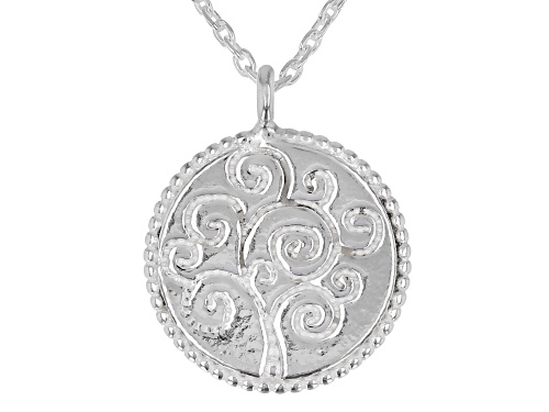 Photo of Sterling Silver Tree of Life Necklace - Size 18