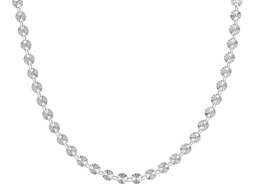 Sterling Silver 4.1MM Starburst Chain - Size 24