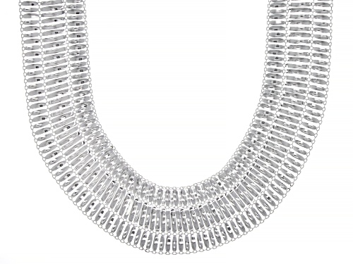 Sterling Silver Multistrand 18 Inch Necklace - Size 18