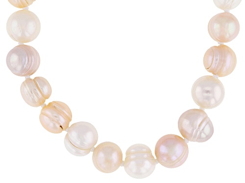 9mm Multi-Color Cultured Freshwater Pearl 80 Inch Endless Strand Necklace - Size 80