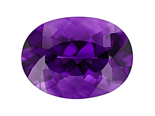 Untreated Amethyst min 14.00ct 20x15mm oval