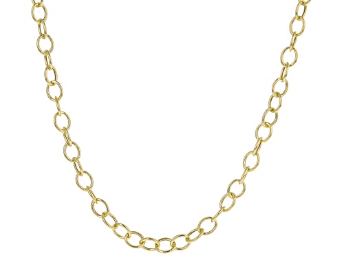 Photo of 14K Yellow Gold Mirror Rolo Chain - Size 20