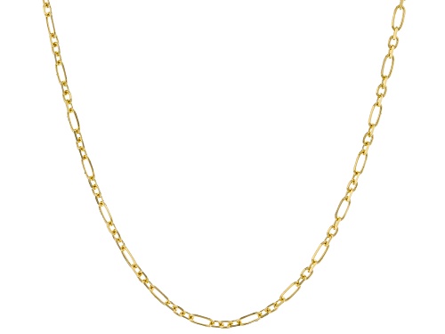 Photo of 14K Yellow Gold 1.2MM Figaro Chain - Size 20