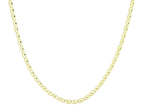 Splendido Italian Jewelry™ 10k Yellow Gold 1.5mm Solid Valentino 18 Inch Chain - Size 18