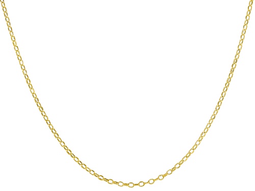 Splendido Italian Jewelry™ 10k Yellow Gold 1.7mm Rolo Chain - Size 20