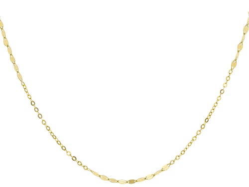 Photo of 14k Yellow Gold 2MM Designer Rolo 24 inch Chain Necklace - Size 24