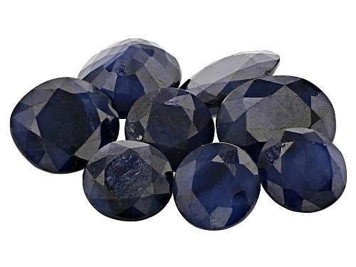 Photo of Parcel of Sapphire loose gemstones with a minimum of 5.00ctw mixed shapes and sizes.