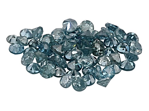 Photo of Parcel of Blue Diamond minimum .50ctw 1.20mm round