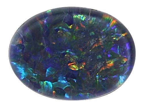Photo of Opal triplet 8x6mm oval cabochon