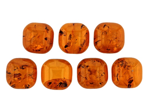 Photo of SET OF AMBER CUSHION  12.0 CAB WITH A MINIMUM OF 20.0 CTW.
