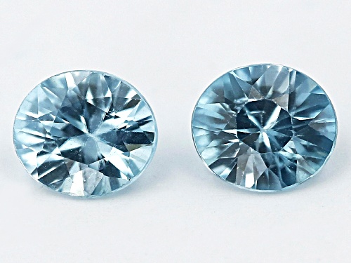 Photo of SET OF BLUE ZIRCOB RD 5.5X5.5 WITH MIN WT. OF 1.75 CTW