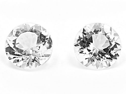 DANBURITE ROUND 6.0 FACETS WITH A MINIMUM OF 1.50 CTW.