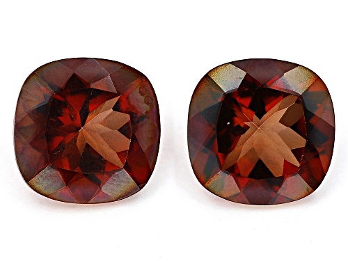Photo of RED LABRADORITE CUSHION 11.0 FACETS MATCH PAIR WITH A MINIMUM OF 8.50 CTW.