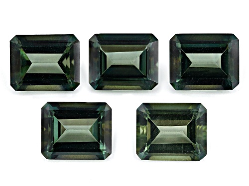 GREEN LABRADORITE OCT 11X9 FACETS WITH A MINIMUM OF 18.5 CTW.