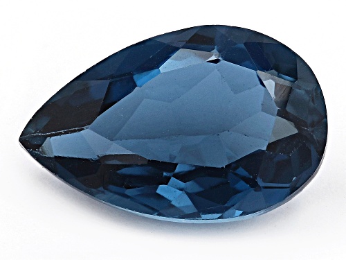 LONDON BLUE TOPAZ PEAR 14X9 FACETED SINGLE WITH A MINIMUM OF 5.15 CTW.