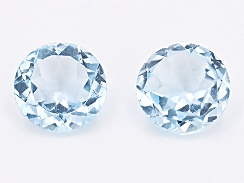 Photo of Sky Blue Topaz Loose Gemstones Match pair 3.50 Minimum