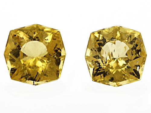 Photo of Yellow Apatite Loose Gemstone Match Pair, 6CTW Minimum