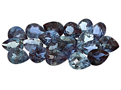 Lab Created Alexandrite Loose Gemstone Pear 4x3 Parcel,3CTW Minimum