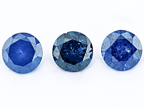 Blue Diamond Parcel Loose Gemstones 1 ctw minimum