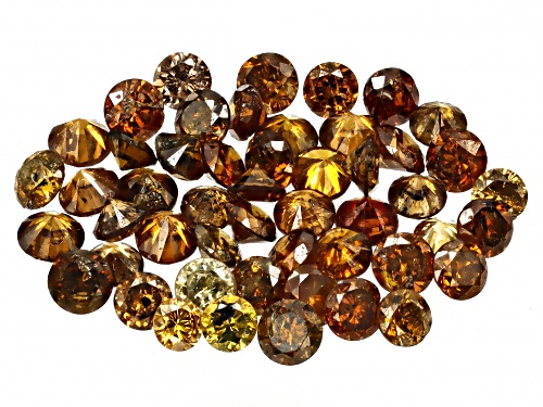 Photo of Cognac Diamond Loose Gemstone Parcel, 0.70ctw Minimum