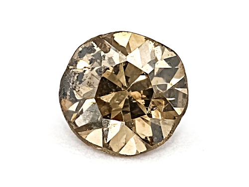 Photo of Champagne Diamond 3.50mm Round Full Cut Gemstone 0.38Ct