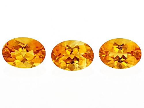 Photo of Citrine Loose Gemstone Set Of 3, 1.75CTW Minimum