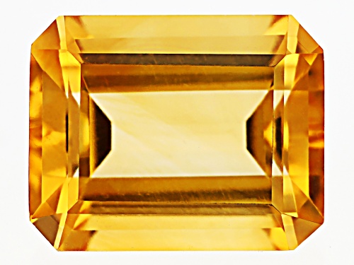 Photo of Yellow Citrine 10x8mm Octagon Faceted cut Gemstone 2.50CT