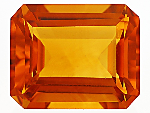 Yellow Citrine 10x8mm Octagon Faceted cut Gemstone 3CT