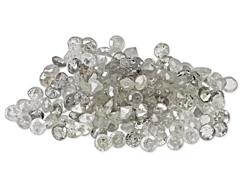 Photo of White Diamond 1.10mm Round Single Cut Gemstone Parcel 1.25Ctw