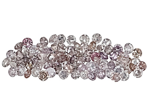 Photo of Pink Diamond 1.10mm Round Single Cut Gemstone Parcel 0.60Ctw