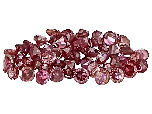 Photo of Pink Diamond 0.90mm Round Single Cut Gemstone Parcel 0.25Ctw