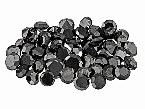 Black Diamond 1mm-1.50mm Round Single Cut Gemstone Parcel 0.50Ctw