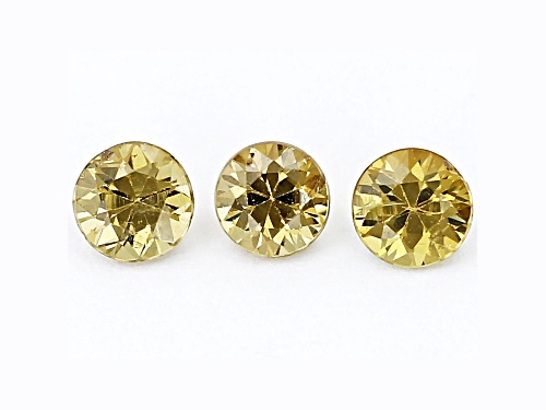 Photo of Demantoid Loose Gemstones Set Of 3, 0.95CTW Minimum