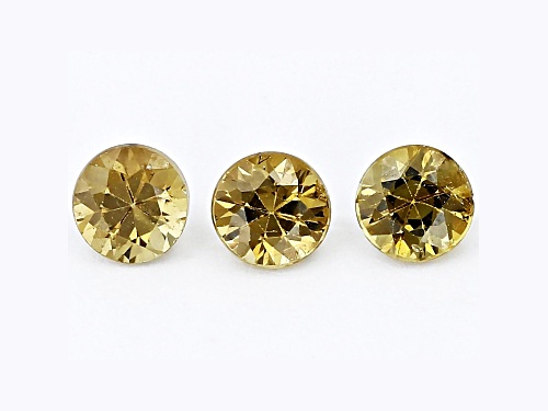 Demantoid Loose Gemstones Set Of 3, 1CTW Minimum