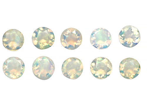 Opal Loose Gemstone Set Of 10,0.5CTW Minimum